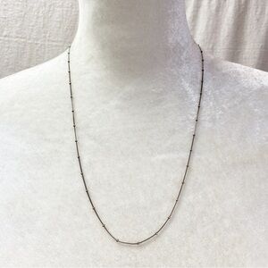 24” sterling silver chain Necklace